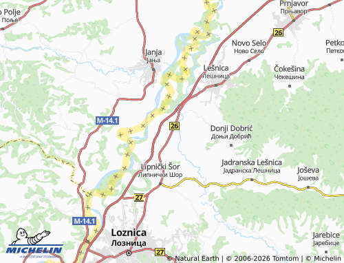 Carte MICHELIN Jelav - ViaMichelin