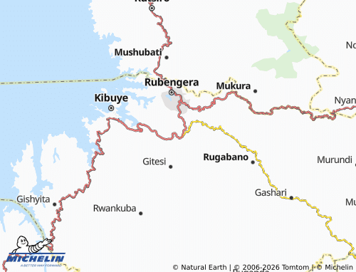 MICHELIN-Landkarte Bwishyura - ViaMichelin
