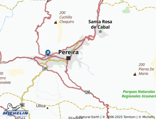 Mappa MICHELIN Paz del Río - ViaMichelin
