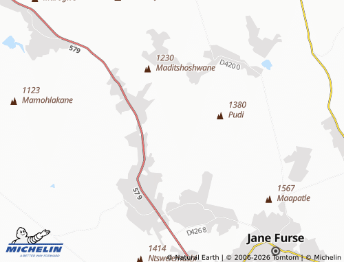 Mappa MICHELIN GaSelepe - ViaMichelin