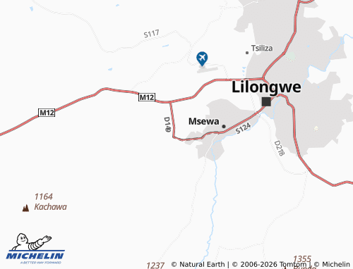 MICHELIN Khwidzi map - ViaMichelin
