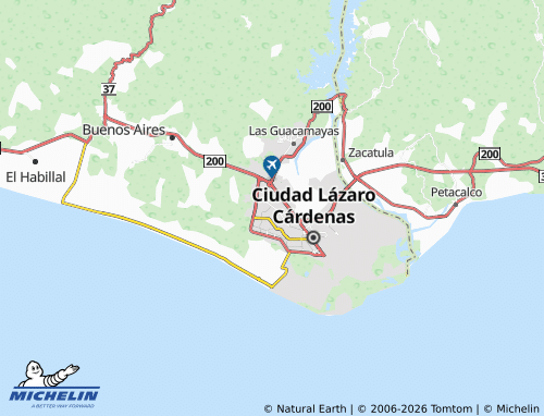 Mapa MICHELIN Lucio Cabaoas - ViaMichelin