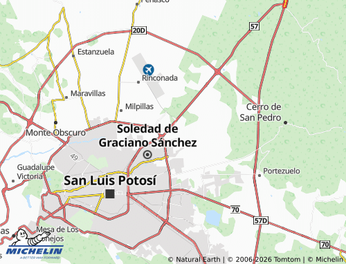 Mappa MICHELIN Fracción Los Olivos - ViaMichelin