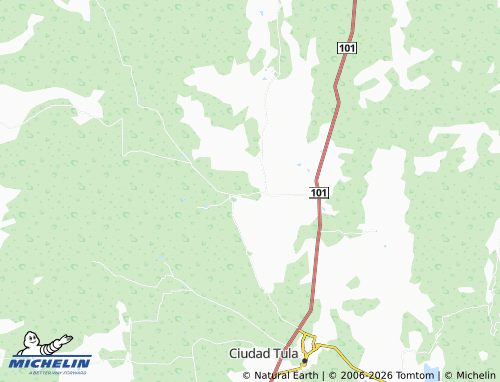 MICHELIN Chaparral map - ViaMichelin