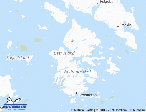 Carte MICHELIN Deer Isle - ViaMichelin