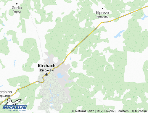 MICHELIN Korytovo map - ViaMichelin