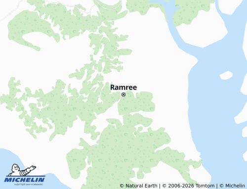 Mapa MICHELIN Ramree - ViaMichelin