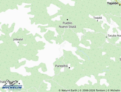 Mapa MICHELIN Ejido El Roblar Chichtontic - ViaMichelin