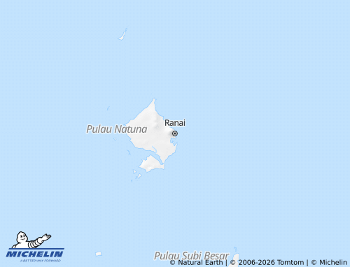 Mapa MICHELIN Natuna - ViaMichelin