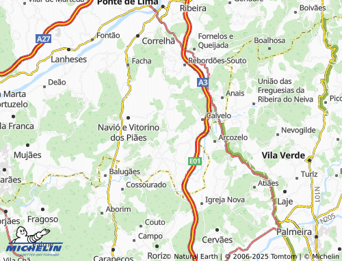 Mappa MICHELIN Friastelas - ViaMichelin