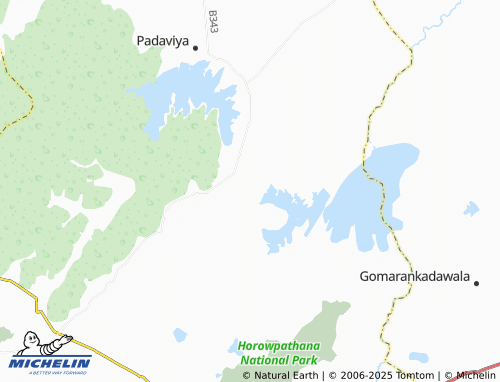 Carte MICHELIN Kahatagollewa - ViaMichelin