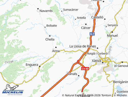 Mappa MICHELIN Estubeny - ViaMichelin