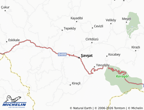 Mappa MICHELIN Söğütlü - ViaMichelin