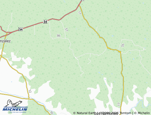 MICHELIN El Guardado map - ViaMichelin