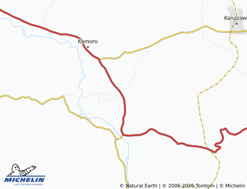 Mappa MICHELIN Iwamurada - ViaMichelin