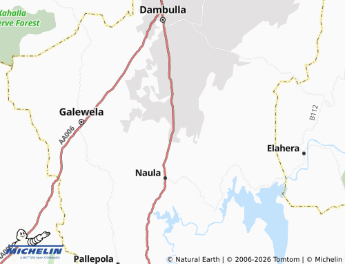 Mappa MICHELIN Lenadora South - ViaMichelin