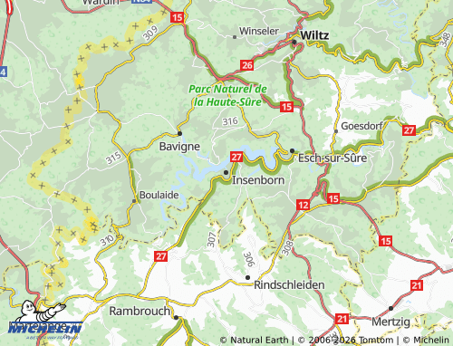 Mappa MICHELIN Insenborn - ViaMichelin