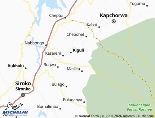 MICHELIN-Landkarte Gamogo - ViaMichelin