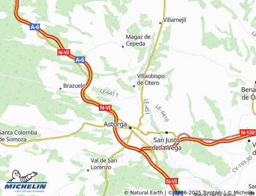MICHELIN Brimeda map - ViaMichelin