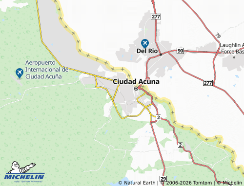 Mapa MICHELIN Fresnos 2 - ViaMichelin