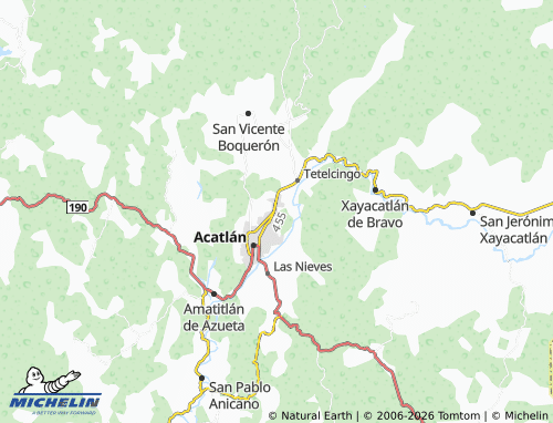 MICHELIN Fovissste map - ViaMichelin