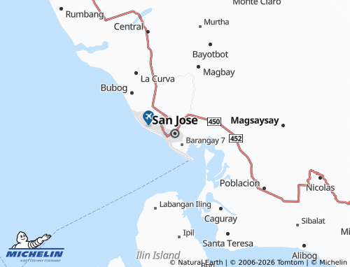 MICHELIN San Jose map - ViaMichelin
