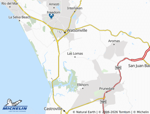 Mappa MICHELIN Las Lomas - ViaMichelin