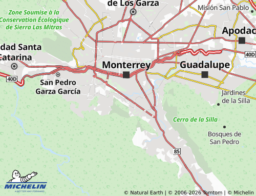 Mappa MICHELIN Jardín de las Torres - ViaMichelin