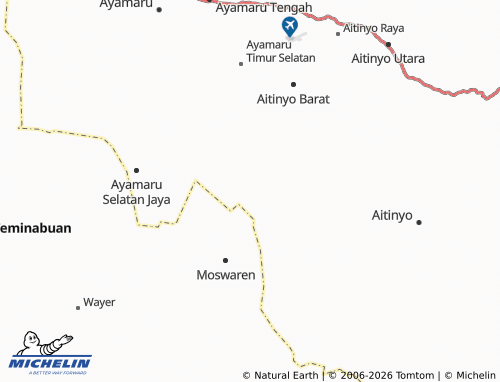 Mapa MICHELIN Way U - ViaMichelin