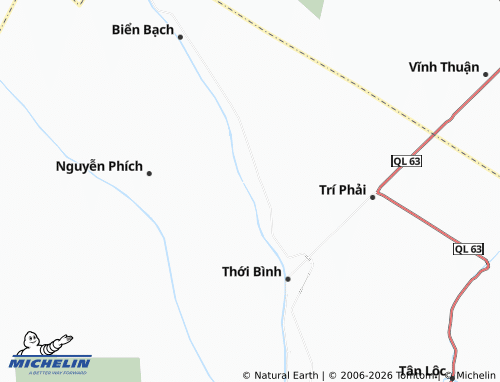 MICHELIN Biển Bạch Đông map - ViaMichelin