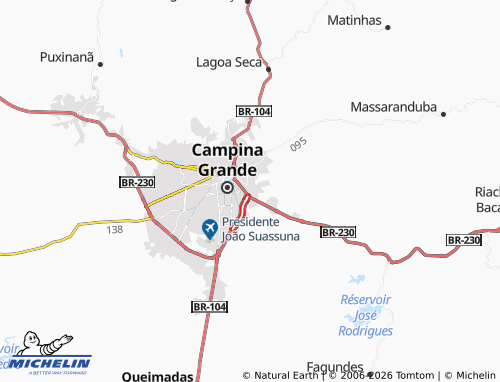 Mappa MICHELIN Mirante - ViaMichelin