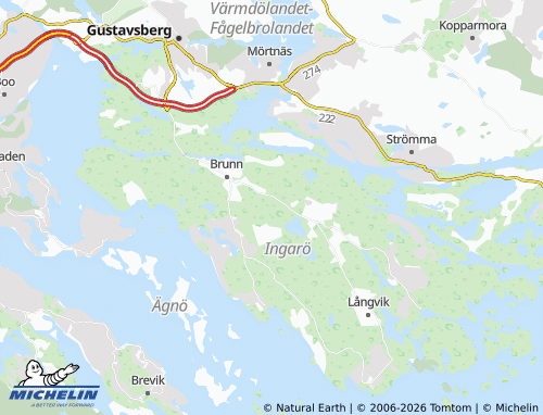 Mappa MICHELIN Gröndal - ViaMichelin