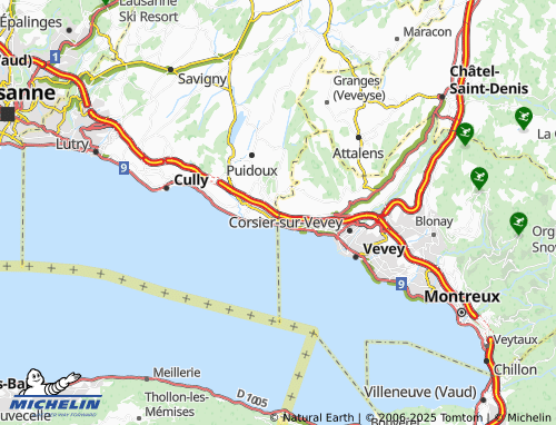 Carte MICHELIN Les Rueyres - ViaMichelin