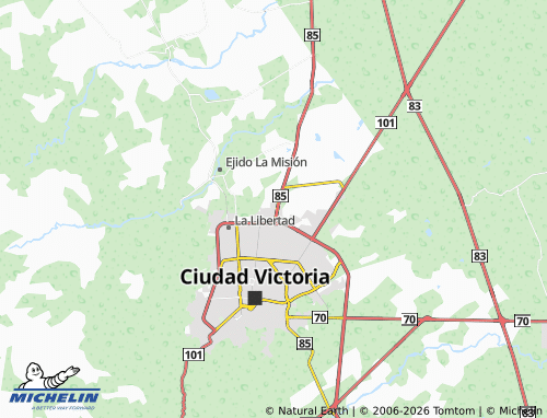 Mappa MICHELIN Los Cristales - ViaMichelin