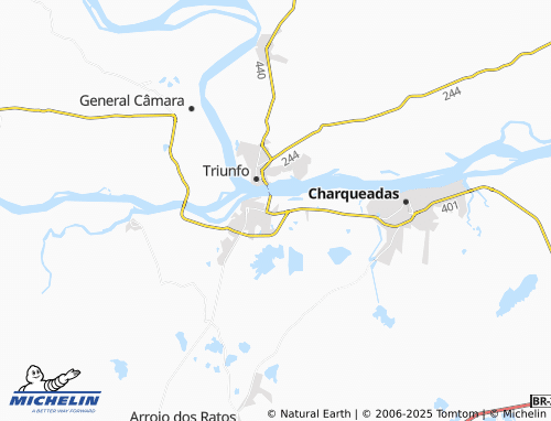 MICHELIN São Francisco map - ViaMichelin