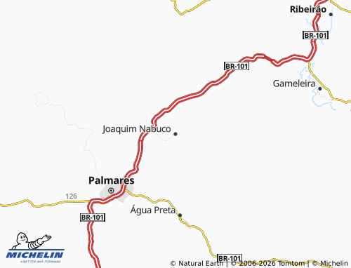 Mapa MICHELIN Joaquim Nabuco - ViaMichelin