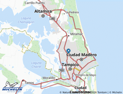 Mappa MICHELIN Petroquímicas - ViaMichelin