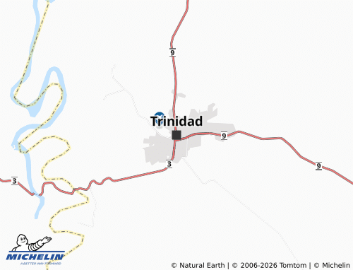 MICHELIN Trinidad map - ViaMichelin