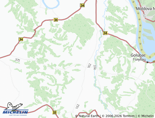 Mapa MICHELIN Kamijevo - ViaMichelin