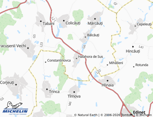 Mapa MICHELIN Halahora de Sus - ViaMichelin