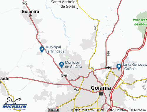 MICHELIN Setor Estrela Dalva map - ViaMichelin