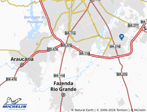 Mapa MICHELIN Umbara - ViaMichelin