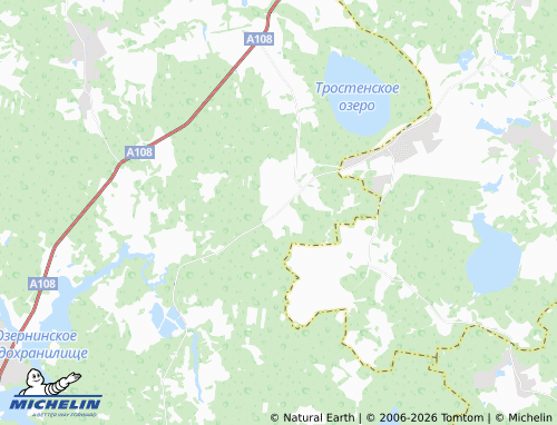 Carte MICHELIN Denisikha - ViaMichelin