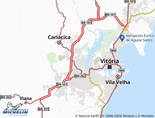 MICHELIN Graúna map - ViaMichelin