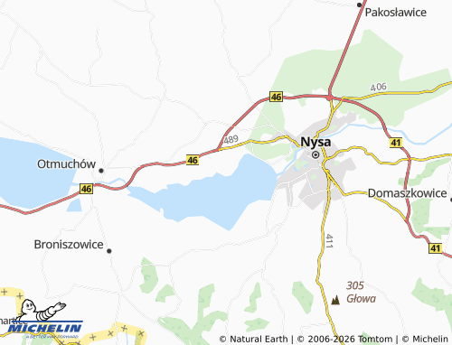 Mapa MICHELIN Głębinów - ViaMichelin
