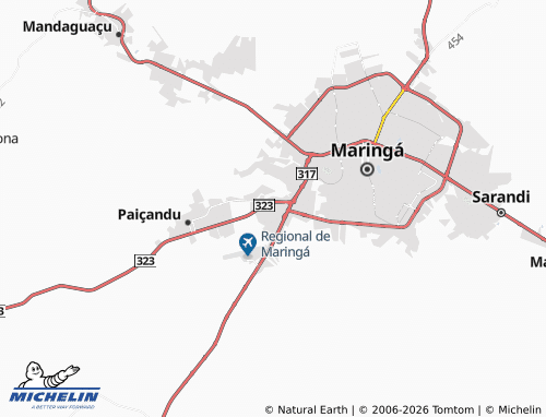 Mappa MICHELIN Zona 45 - ViaMichelin