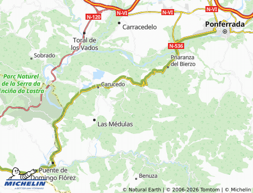 Mappa MICHELIN La Chana - ViaMichelin
