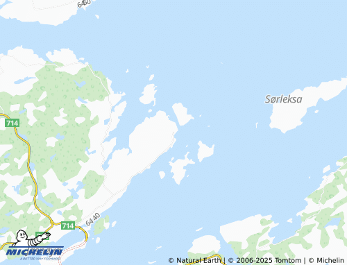 Carte MICHELIN Hestvika - ViaMichelin