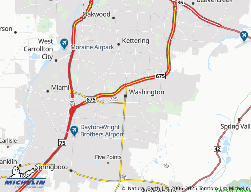 MICHELIN Washington map - ViaMichelin