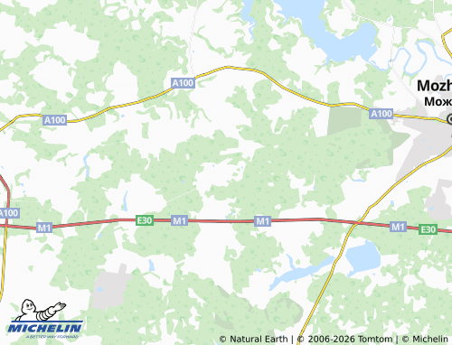 Carte MICHELIN Utitsy - ViaMichelin